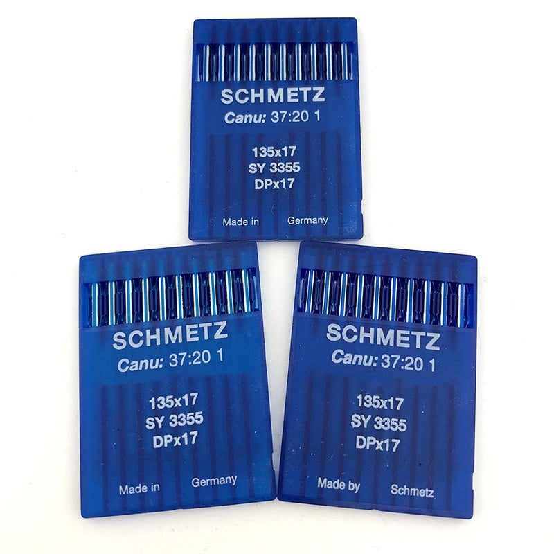 30 Pk. Schmetz 135X17 DPX17 Industrial Walking Foot Sewing Machine Needles (22 (Metric Size 140))